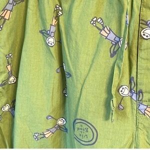 Life Is Good Golf Pajama Jake Sleep Pants Bottoms Lounge Wear Sz L